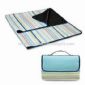 Waterproof Foldable Stripe Picnic/Beach Mat Made of Polyester Fleece small picture