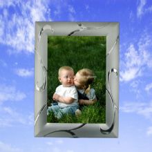 Siliver plated metal photo frame images