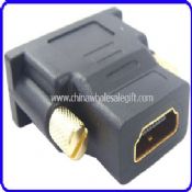 DVI-I Male To HDMI Female 24K Gold Converter Adapter images
