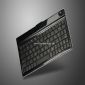 ABS Ultra thin Bluetooth 3.0 Keyboard for iPad2 small picture