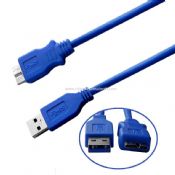 USB 3.0 A male to Micro B male cable images