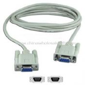 DB9 RS232 FEMALE TO FEMALE SERIAL CABLE images