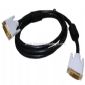 Gold DUAL MALE M/M DVI-D to DVI-D VIDEO CABLE small picture