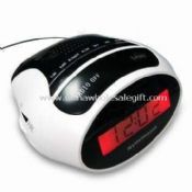 Alarm Radio Clock with LED Backlight and LCD Frequency Display images