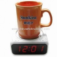 Novelty LED Clock with Heater and Two Alarms images