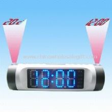 Novelty LED Clock with Time and Temperature Projection images