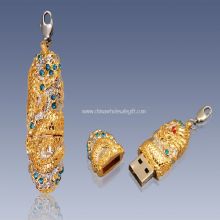 Metal jewelry usb disk images