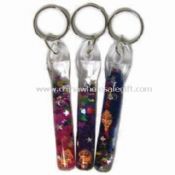Liquid Stick Keychains Made of Plastic images