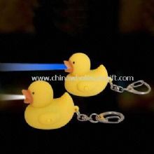 LED Keychains in Duck Shape images