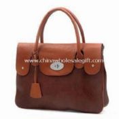 Briefcase with Comfortable Shoulder Strap Made of Synthetic Leather images