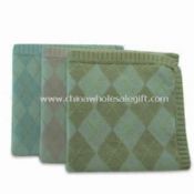 100% Cotton Woven Baby Blankets images