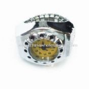 Ring Watch Made of Zinc-alloy with Silver Plating images