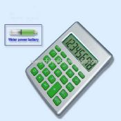 8 digits water powered calculator images