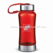 Sports Water Bottle with Nylon Strap and Screw Top images