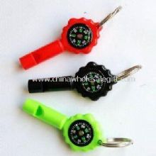 Multifunctional Compass with Whistle and Key Ring images