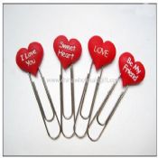Heart shape bookmark images