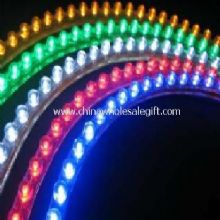 Flexible DIP LED strip with clear PVC housing Light images