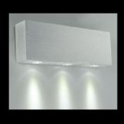 stříbrná barva LED nástěnné svítidlo images