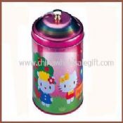 Round shape Cookie jar with plastic knob images