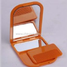 Cosmetic mirror and comb images