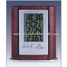 LCD alarm clock with calendar images