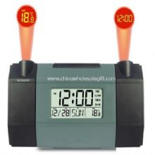 Double alarm LCD Projection Clock images