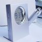 Desk LCD Clock with Projector small picture