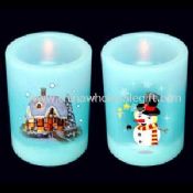LED WAX CANDLE LIGHT WITH PICTURES PRINTED images