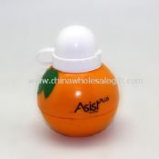 Collapsible Orange Sport Water Bottle images