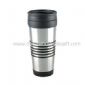 14oz S/S Outer W/Plastic Liner Travel Mug small picture