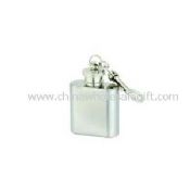 mini hip flask with 3oz images