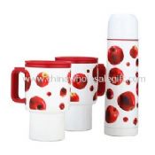 500ml vacuum flask and 2pc 14oz travel mug images