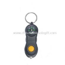 LED Keychain Light with compass images