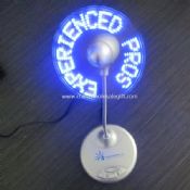 USB and Battery Operated Programmable ad fan images