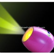 Vibrating speaker with 256C living color light images