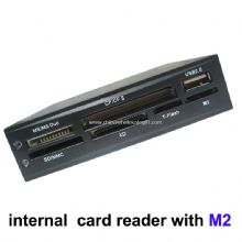 Internal card reader withTF and M2 slot, ONE USB PORT ,Two LED images