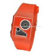 2 time PVC band watch images