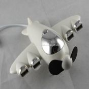Mini plane shape 4-port USB HUB images