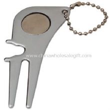 Golf Divot Tool with Key Chain images