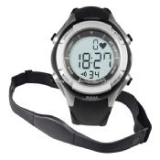 Wireless Heart Rate Monitor Watch with Alarm Clock images