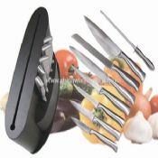 stainless steel handle knife set images