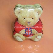 Bear Shaped Tin Box images