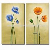 Gift painting wall clock images