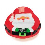 Round Christmas tray images