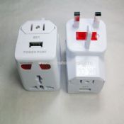Multifunction dual insurance conversion plugs with USB charger images
