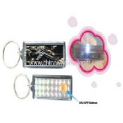 Solar blinking keychain with LED light images