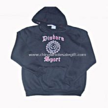 Mens Cotton and Polyester Hooded Sweatshirt images