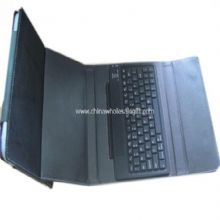 Bluetooth Keyboard with Leather Case for Ipad 2 images