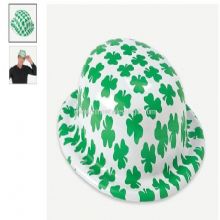 Shamrock print derby hats images