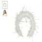 Marabou and Tinsel Headband small picture